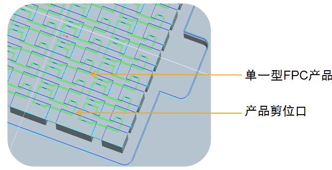 Stamping machine die drawing